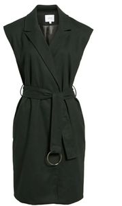 J.O.A Belted Longline Vest Sz M